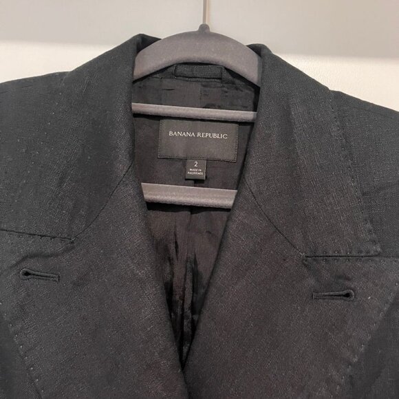 Banana Republic Banana Republic Linen Double Breasted Vest/ Waistcoat - Picture 3 of 5